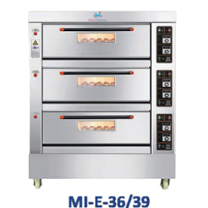 Deck Oven Electric 3 Deck 9 Tray MI-E-39