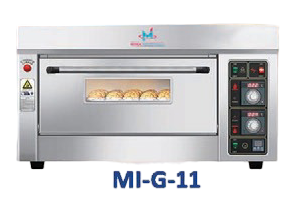 Deck Oven Gas 1 Deck 1 Tray MI-G-11