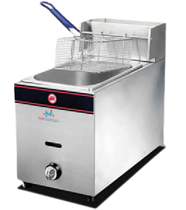 Gas Deep Fryer – 1-Tank 1-basket Gas Fryer