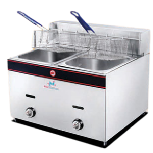 Gas Deep Fryer – 2-Tank 2-basket Gas Fryer